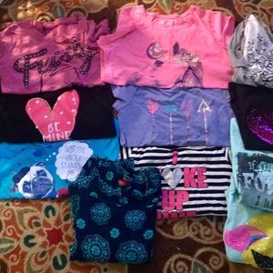 14/16 girls shirt lot